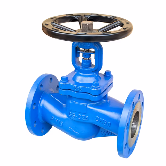 DIN-Stahlguss GS-C25 1.7363 Kugelventil mit Balgdichtung